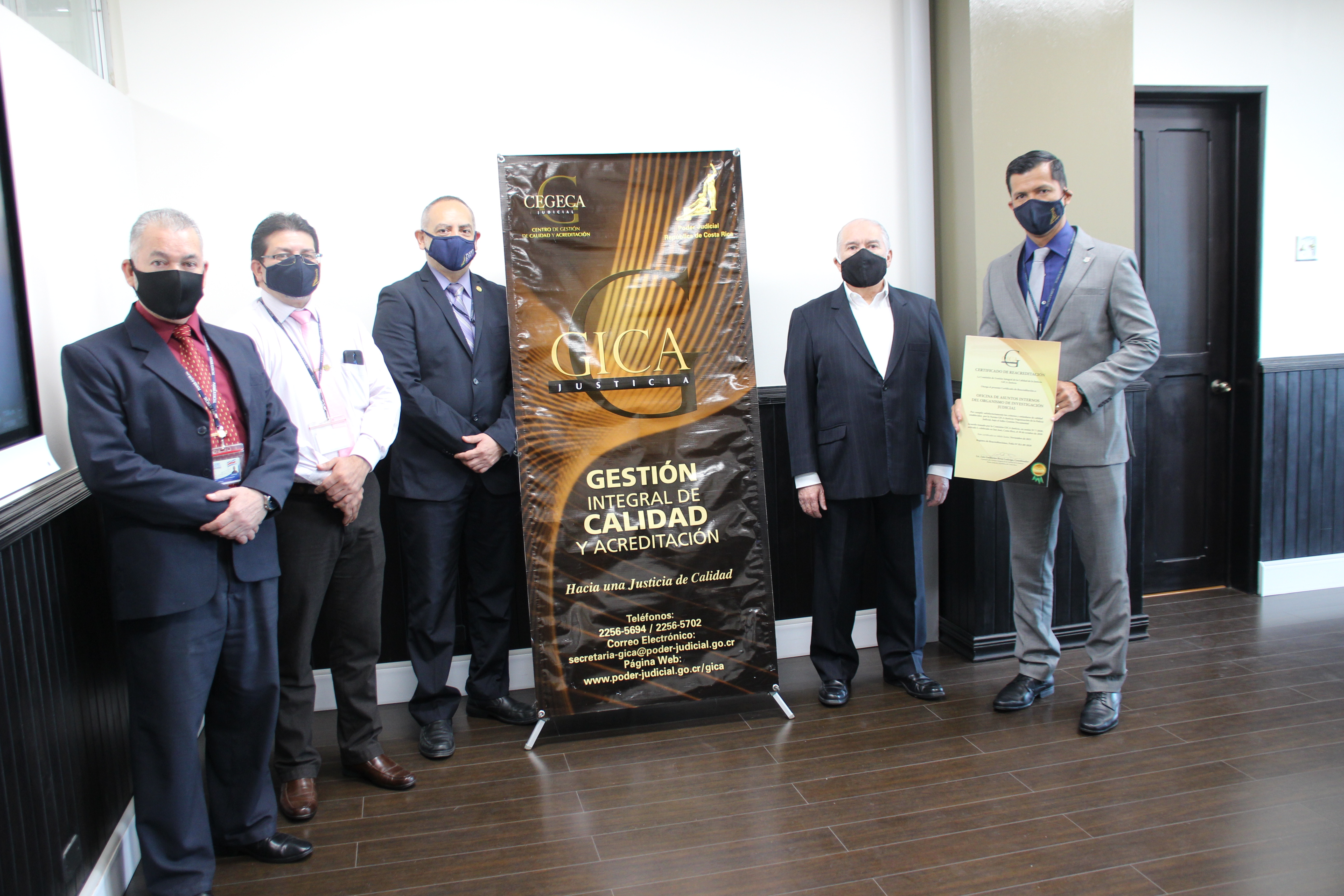 Asuntos Internos - Organismo de Investigación Judicial (Reacreditación Sello Gestión Documental)